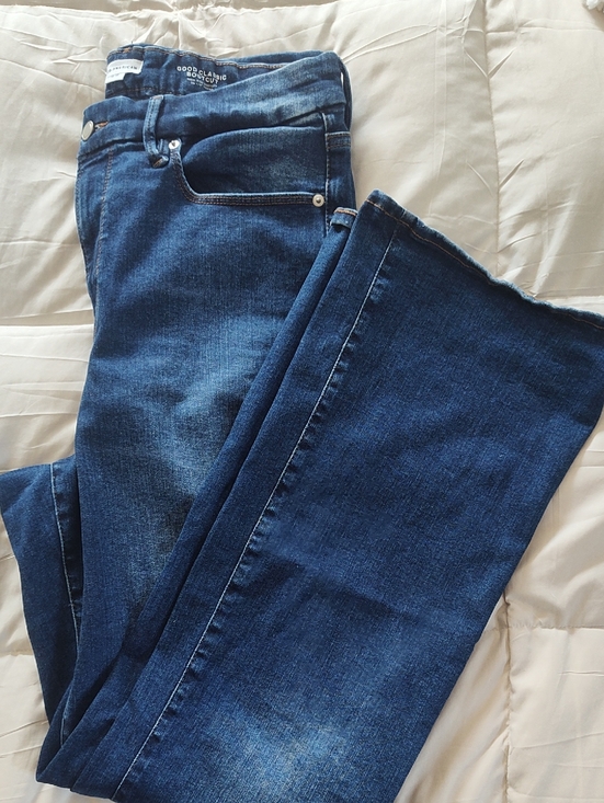 Good American Denim - Good American Dark Blue Bootcut Jeans